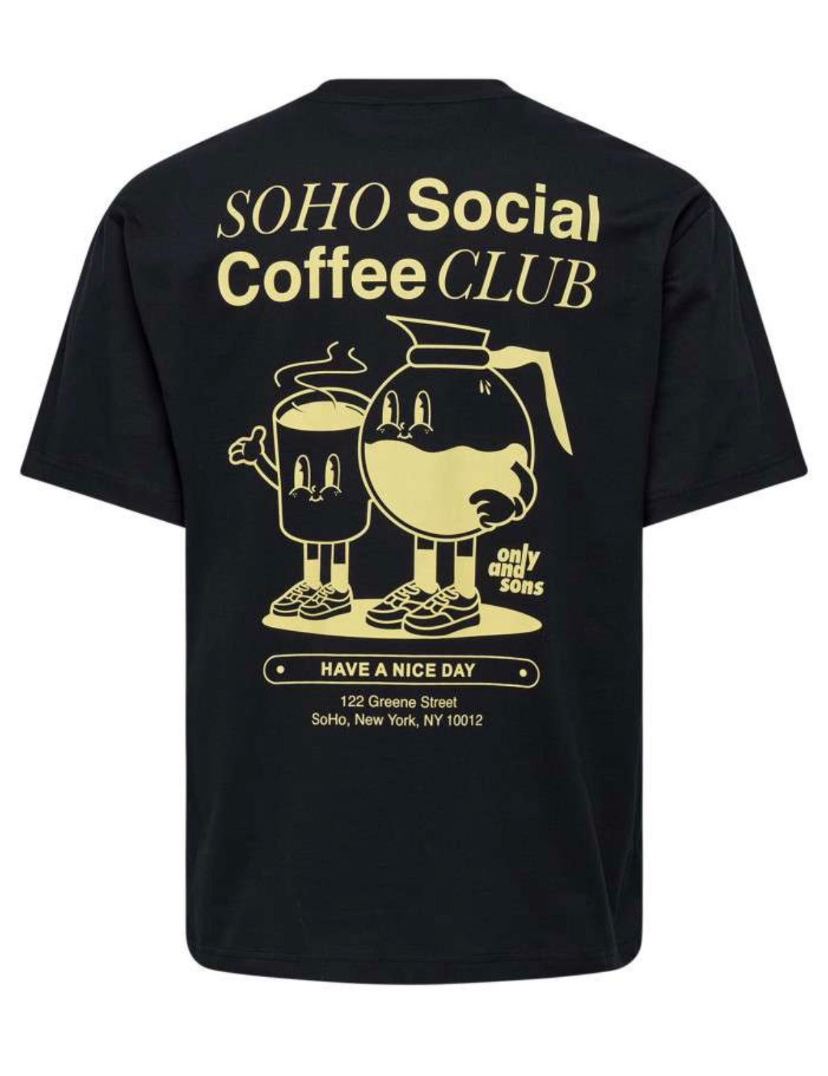 Tshirt Only&Sons Coffee Club