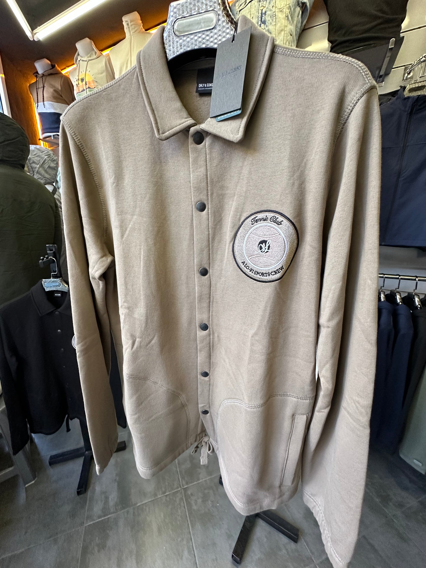 Sweater Only&Sons Cardigan Beige