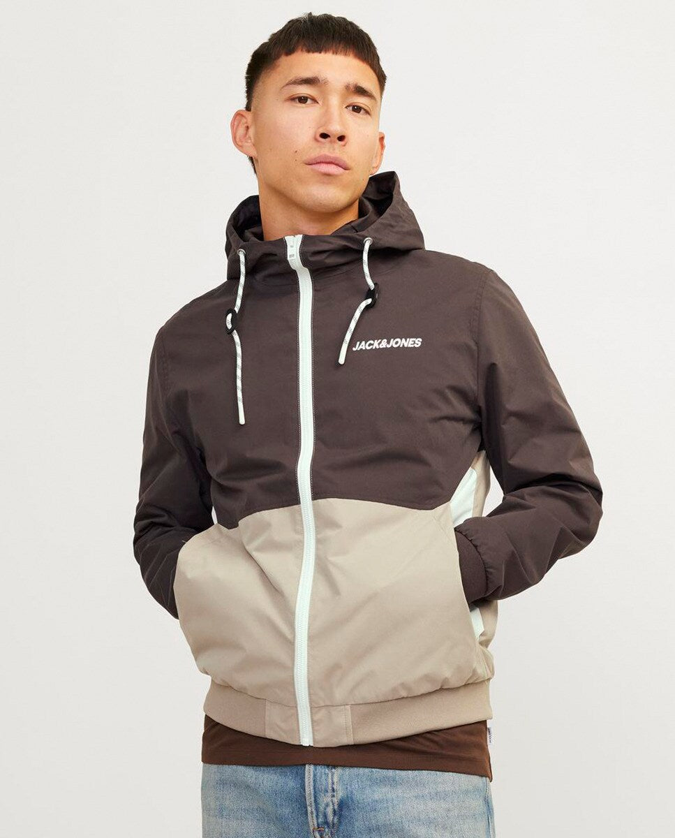 Jacket Jack&Jones Impermeable Brown