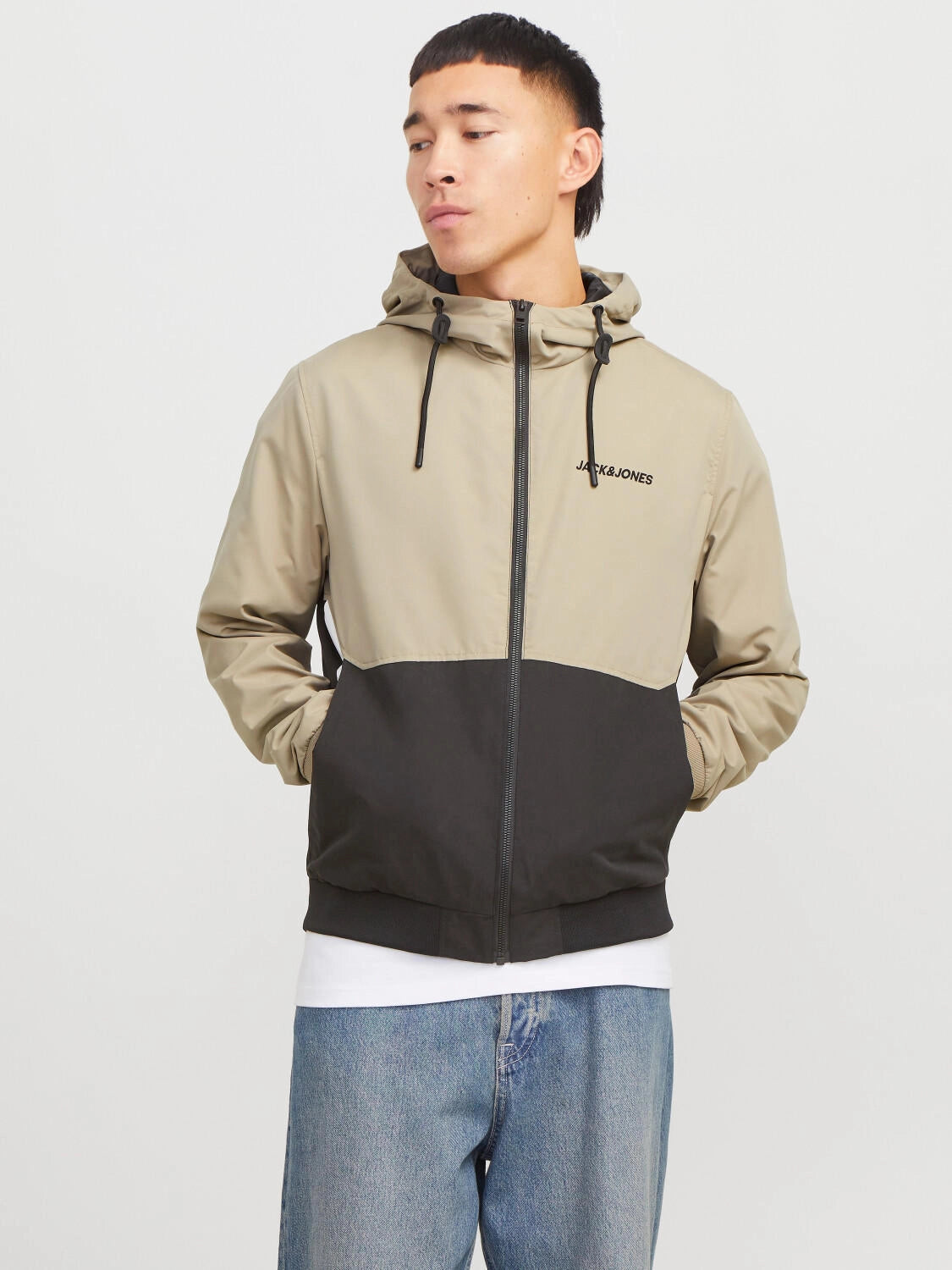 Jacket Jack&Jones Impermable Beige