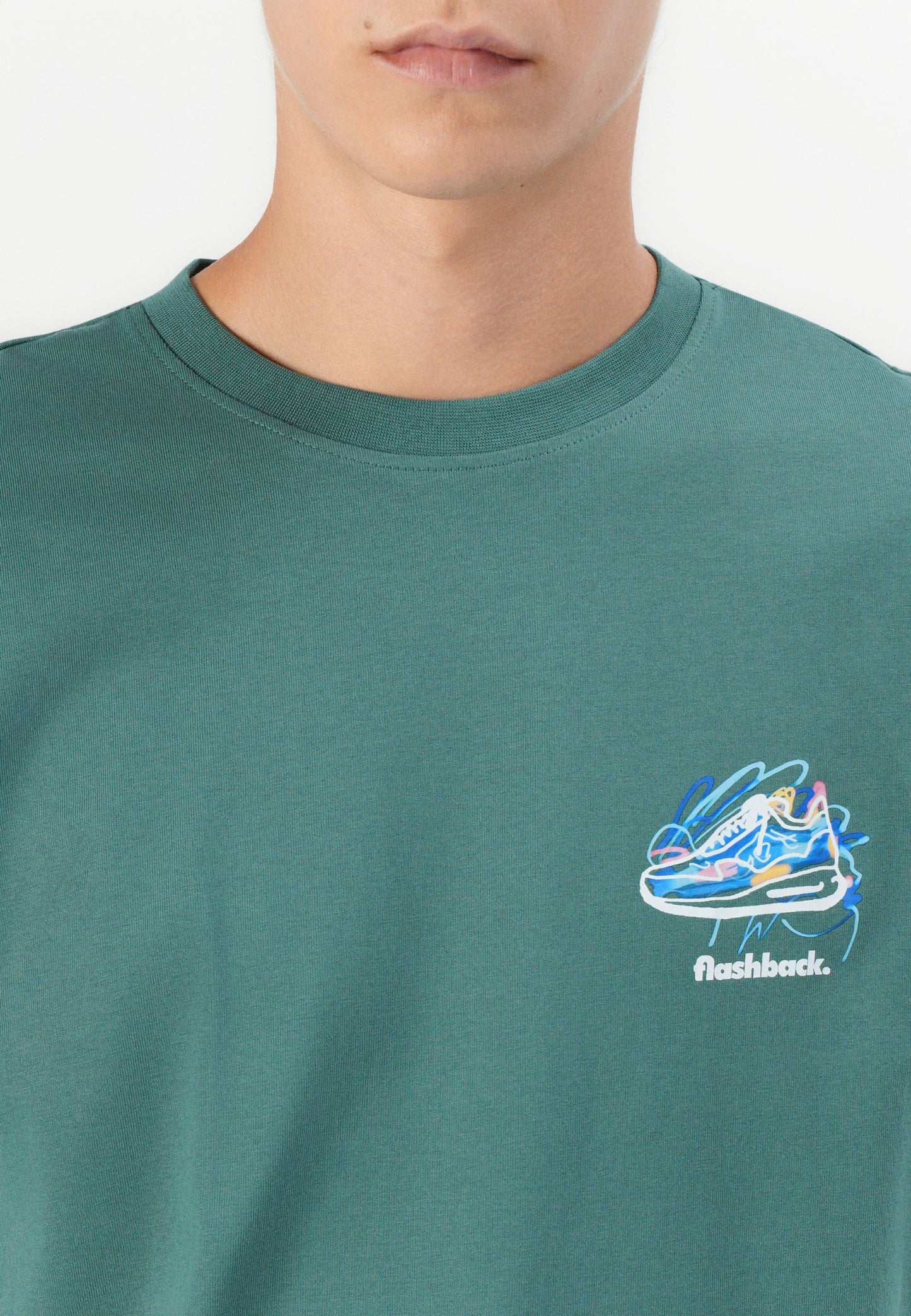 Tshirt Only&Sons Oversize Green Flashback