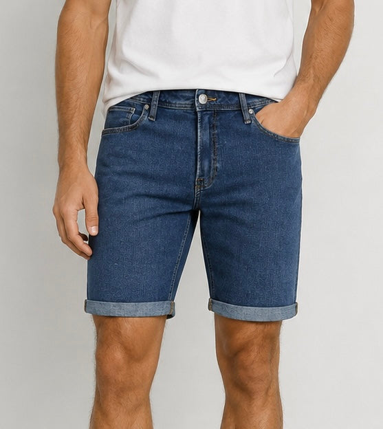 Short Jeans JJ Rebel Dark Blue
