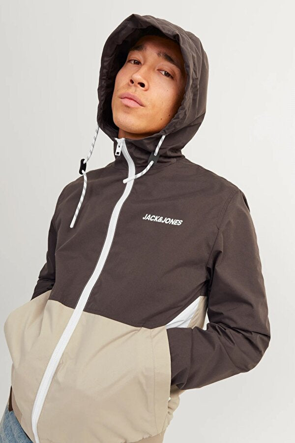 Jacket Jack&Jones Impermeable Brown