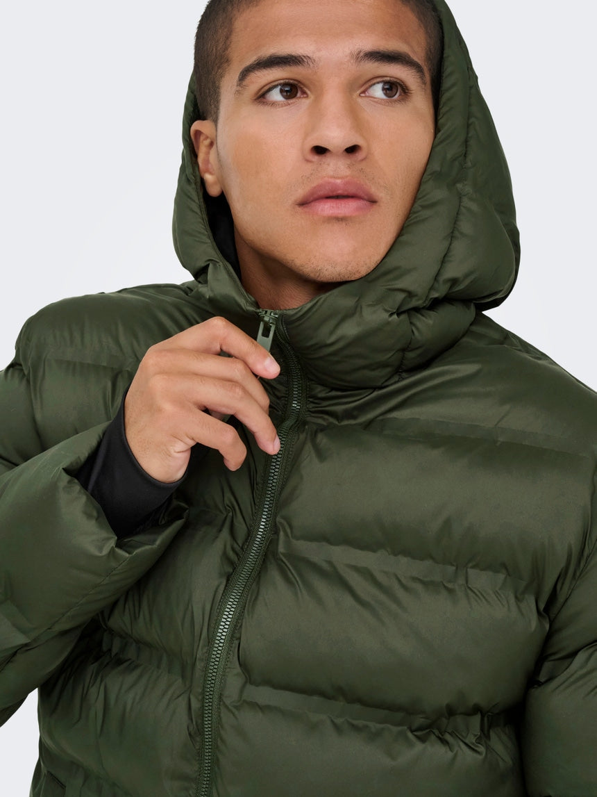 Doudoune Only&Sons Vert