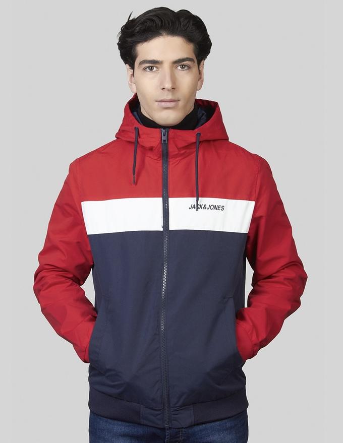 Jacket Jack&Jones Impermeable Red