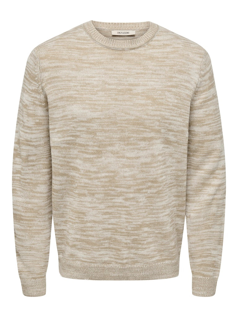 Sweater Only&Sons Knit Beige