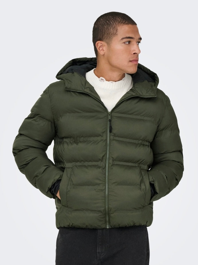 Doudoune Only&Sons Vert