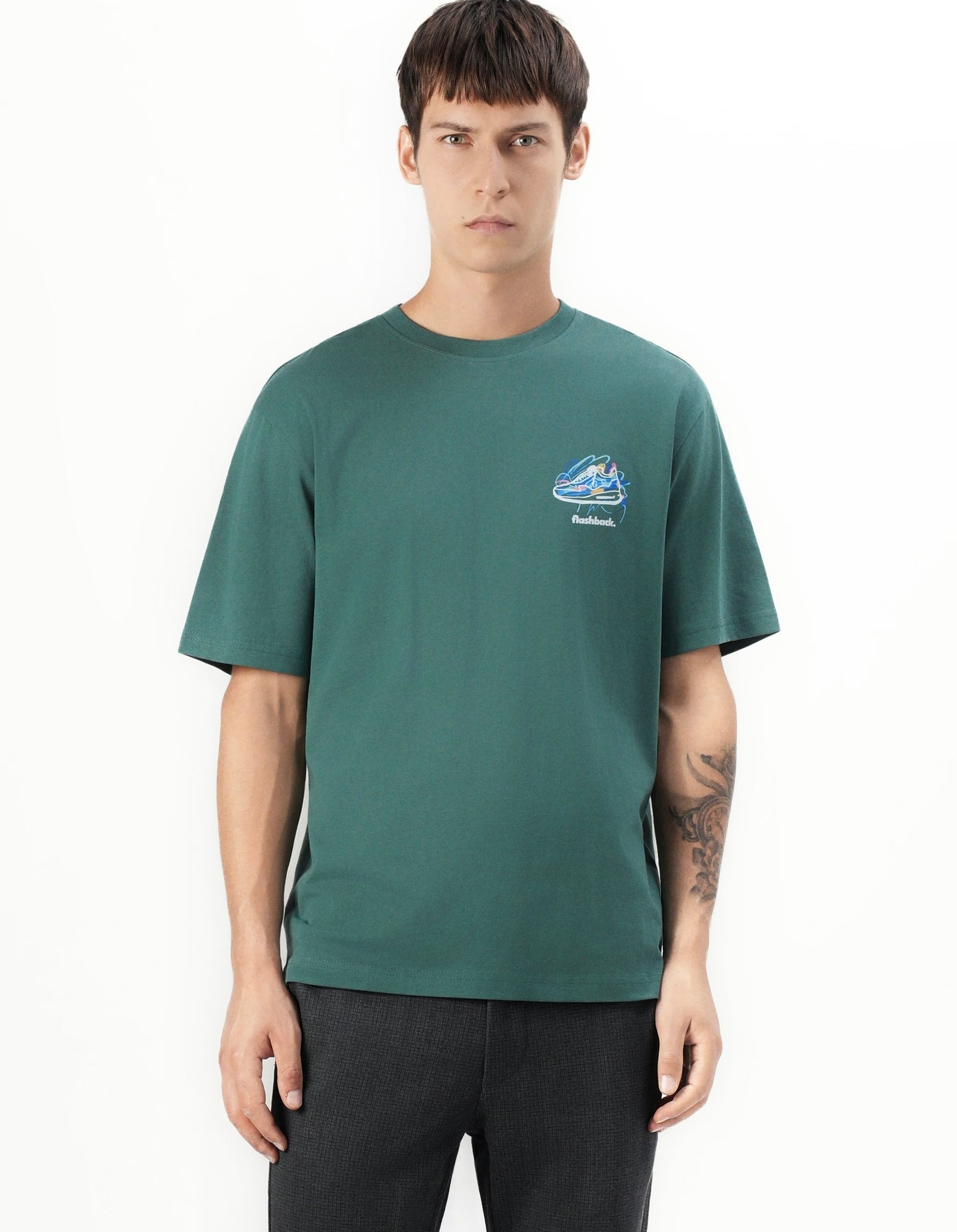 Tshirt Only&Sons Oversize Green Flashback