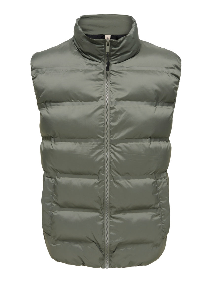 Gilet Only&Sons Green