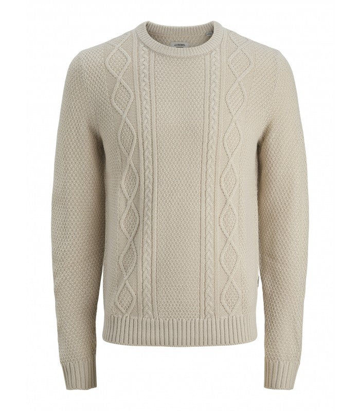 Sweater JJ REBEL Knit Beige